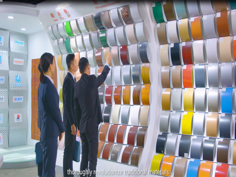 Introduce about the Film Laminated Metal Coil / Sheet in Anhui Alucosuper Company